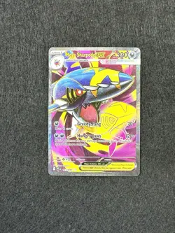 2025 Pokemon Phantasmal Flames Mega Sharpedo ex Ultra Rare #113/094 Full Art - Image 1