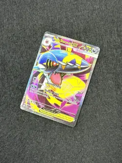 2025 Pokemon Phantasmal Flames Mega Sharpedo ex Ultra Rare #113/094 Full Art - Image 3