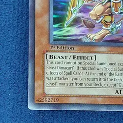 YU-GI-OH! Gladiator Beast Alexander GLAS-EN017 Super Rare 1st Edition LP - Image 5