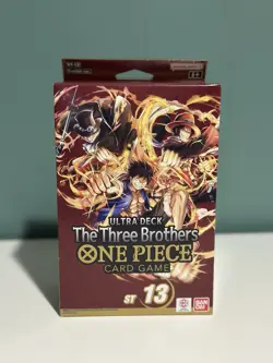 One Piece TCG English The Three Brothers Ultra Starter Deck ST-13 NewSealed Mint - Image 1
