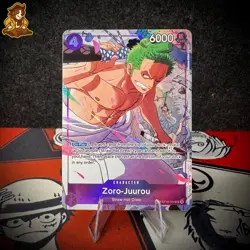 One Piece TCG Zoro-Juurou (Alternate Art) ST18-004 TR Emperors in the New World - Image 1