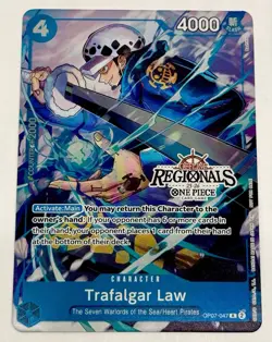 2025 One Piece Trafalgar Law (3x) Vol. 2 Offline Regionals Promo English 047 - Image 3