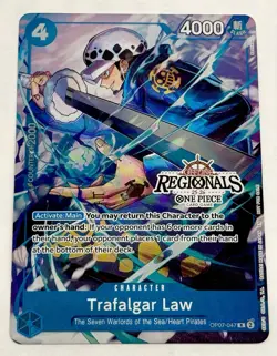 2025 One Piece Trafalgar Law (3x) Vol. 2 Offline Regionals Promo English 047 - Image 5