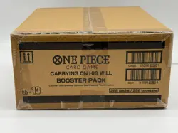 Auction #2 One Piece EN OP-13 Carrying On His Will Booster Pack Box Case Sealed - Image 3
