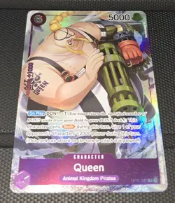 One Piece TCG English Romance Dawn Queen (Alt Art) Rare OP01-097 Pre-Errata - Image 1