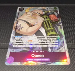One Piece TCG English Romance Dawn Queen (Alt Art) Rare OP01-097 Pre-Errata - Image 2