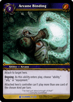 World of Warcraft WoW TCG Icecrown Set Rares/Epics CHOOSE YOUR CARDS! - Image 2