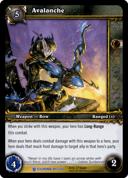 World of Warcraft WoW TCG Icecrown Set Rares/Epics CHOOSE YOUR CARDS! - Image 4