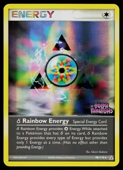 Pokemon Card - Delta Rainbow Energy Holon Phantoms 98/110 Reverse Holo Stamped - Image 1