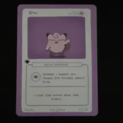 1st Edition Pokederp 2 Poi - Clefairy 35/38 Custom Derpy Card - Image 2