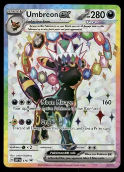 Pokemon Cards Umbreon ex SVP 176 SV: Scarlet & Violet Promo Cards Holofoil NM - Image 1