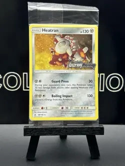 Pokemon Heatran SEALED Holo Rare Promo Stamp Ultra Prism Set 88/156 Card - Image 2
