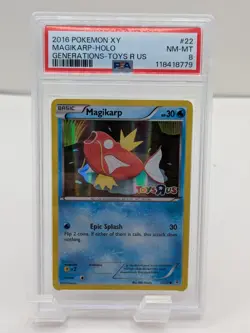Magikarp - (Toys R Us Promo) 022/083 Miscellaneous Cards & Products Holo PSA 8 - Image 1