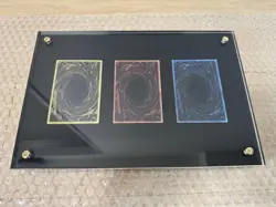YuGiOh TCG 25th Anniversary Stainless Steel Egyptian God Cards Commemorative JP - Image 4