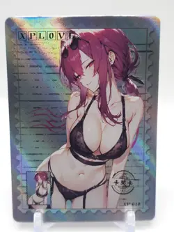 Delicate and Exquisite - Anime Waifu XP Trading Card - Kafka - Image 1