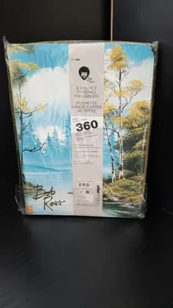 Bob Ross Lakeside Path - 9 Pocket Zip Binder - 360 Cards - Ultra Pro - Image 1