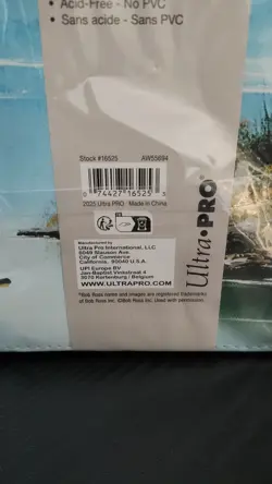 Bob Ross Lakeside Path - 9 Pocket Zip Binder - 360 Cards - Ultra Pro - Image 3