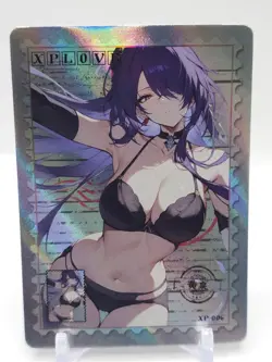 Delicate and Exquisite - Anime Waifu XP Trading Card - Acheron - Image 1