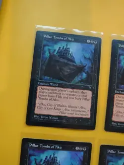 Pillar Tombs of Aku VISIONS RARE RESERVED LIST PLAYSET Old Vintage. MTG 4 Card - Image 4