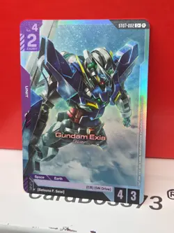 🔥 Gundam Exia ST07-002 C+ Gundam Card Game, Celestial Drive - Image 3