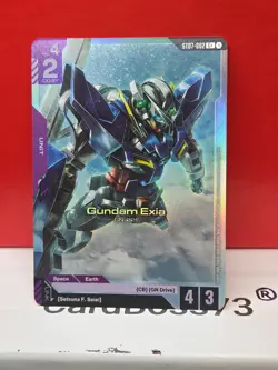 🔥 Gundam Exia ST07-002 C+ Gundam Card Game, Celestial Drive - Image 5