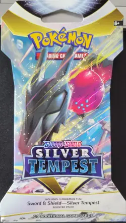 Pokemon TCG: Sword & Shield Silver Tempest Booster Pack - 10 Cards 820650850929 - Image 2
