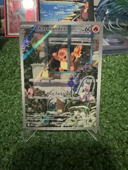 Pokemon Charmander 044 Scarlet & Violet Promo Holo Card TCG English Basic - Image 1