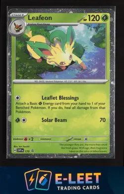 SV: Scarlet & Violet Promo Cards Leafeon Cosmos Holo #170 - Image 1