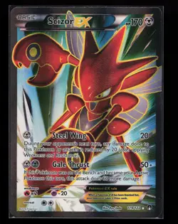 Scizor EX (Full Art) 119/122 Ultra Rare XY - BREAKpoint Pokemon Card - Image 1
