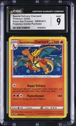 Special Delivery Charizard SWSH075 SWSH: Sword & Shield Promo Cards Holo - Image 1