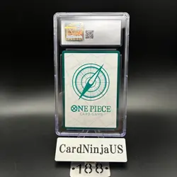 CGC GEM MINT 10 DON!! Boa Hancock GOLD EB03 Japanese ONE PIECE Card Heroines 188 - Image 2