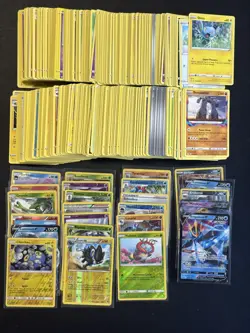 LOT of Over 400+ Pokemon Cards Kids Collection w/ 24 Hologram Holo & Reverse TCG - Image 1