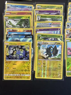 LOT of Over 400+ Pokemon Cards Kids Collection w/ 24 Hologram Holo & Reverse TCG - Image 2