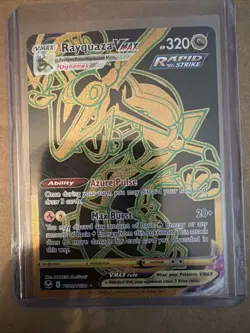Pokemon TCG Rayquaza VMAX Holo Ultra Rare Card TG29/TG30 - Image 5