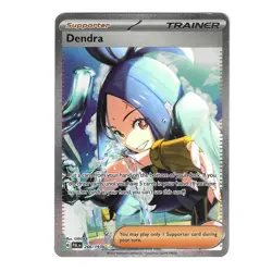 Dendra 266/193 SIR Full Art Trainer Waifu Paldea Evolved Holo Pokemon Card NM - Image 1