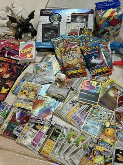 Huge Pokemon Collection Childhood Packs 150+ Cards Lot Tag Team WCS Promos - Image 1