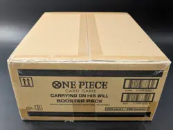 One Piece Card Game OP-13 Carrying On His Will Booster Box Case SEALED English - Image 5