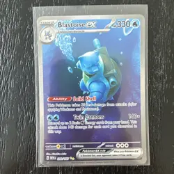 Pokemon TCG - Blastoise EX Card 200/165 SIR S&V 151 - Pack Fresh - Image 1