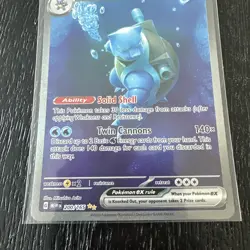 Pokemon TCG - Blastoise EX Card 200/165 SIR S&V 151 - Pack Fresh - Image 3