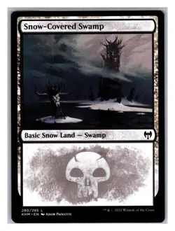 Kaldheim #280 Snow-Covered Swamp (280) - Image 1