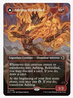 Ashling, Rekindled (Borderless) Lorwyn Eclipsed Regular - Image 1