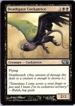 Deathgaze Cockatrice C Magic 2014 (M14) 94 LP Magic - Image 1