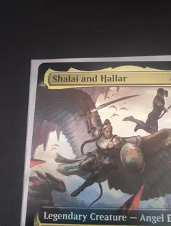MTG FOIL Shalai and Hallar Extended Art - March of the Machine Commander #096 - Image 3