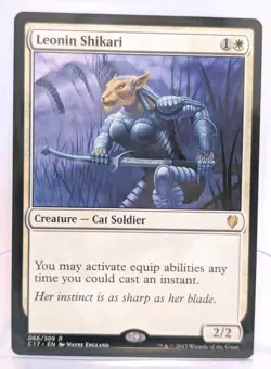 1 x Leonin Shikari - Commander 2017 - NM-Mint - MTG - Image 1