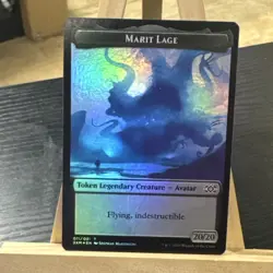 MTG *1x Marit Lage | Saproling foil Token* (NM) Double Masters Magic - Image 1