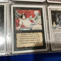 Sacrifice Revised Edition # Magic the Gathering Uncommon NM - Image 1