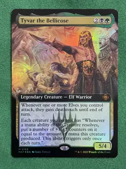 Tyvar the Bellicose (Extended Art) M March of the Machine: The Aftermath 183 NM - Image 1