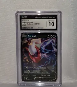 Darkrai V Pokemon 2022 Astral Radiance - 098/189 Holo CGC 10 GEM MINT - Image 1