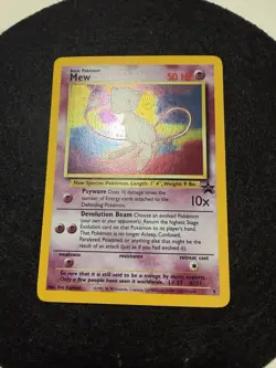 Pokemon TCG Mew Promo #8 Black Star Holo NM - Image 3