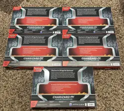 Pokemon TCG Charizard EX Special Collection Box Lot Of 5 SEALED - Image 2